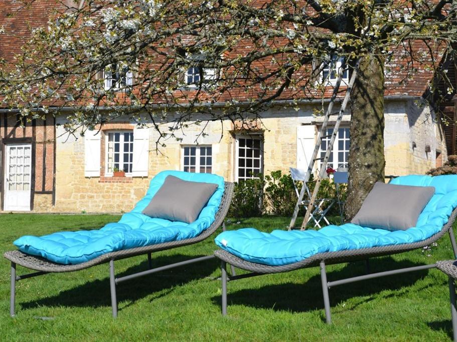 Maison D'Hotes La Bihoree Saint-Germain-de-Livet Bagian luar foto